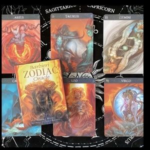 Zodiac Oracle Deck, Fortune Telling Card Games For Fun, Divination